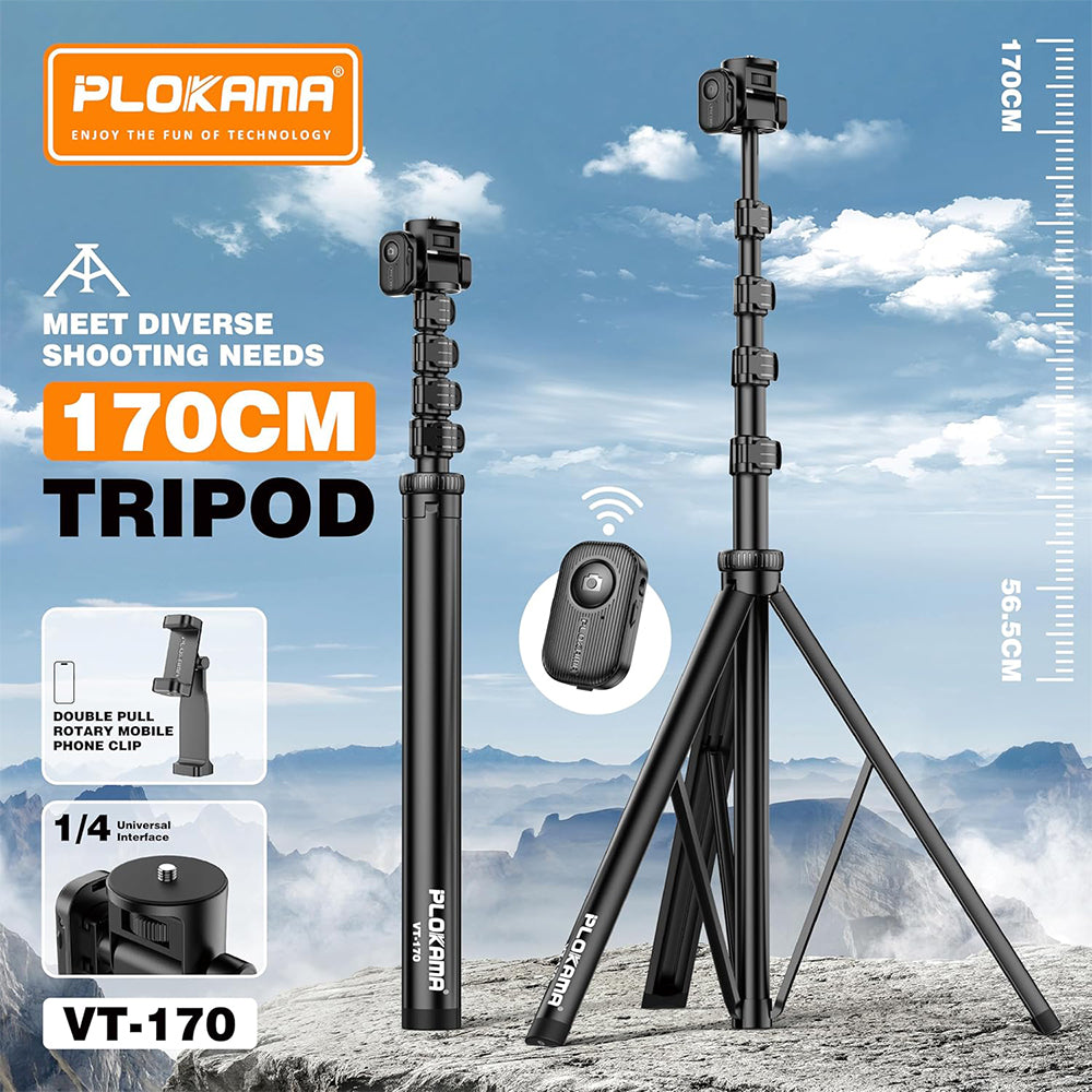 Plokama VT-170 Professional Tripod
