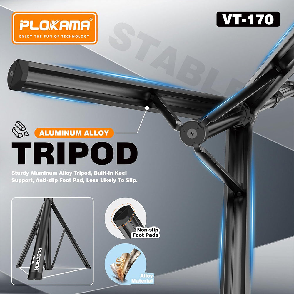 Plokama VT-170 Professional Tripod