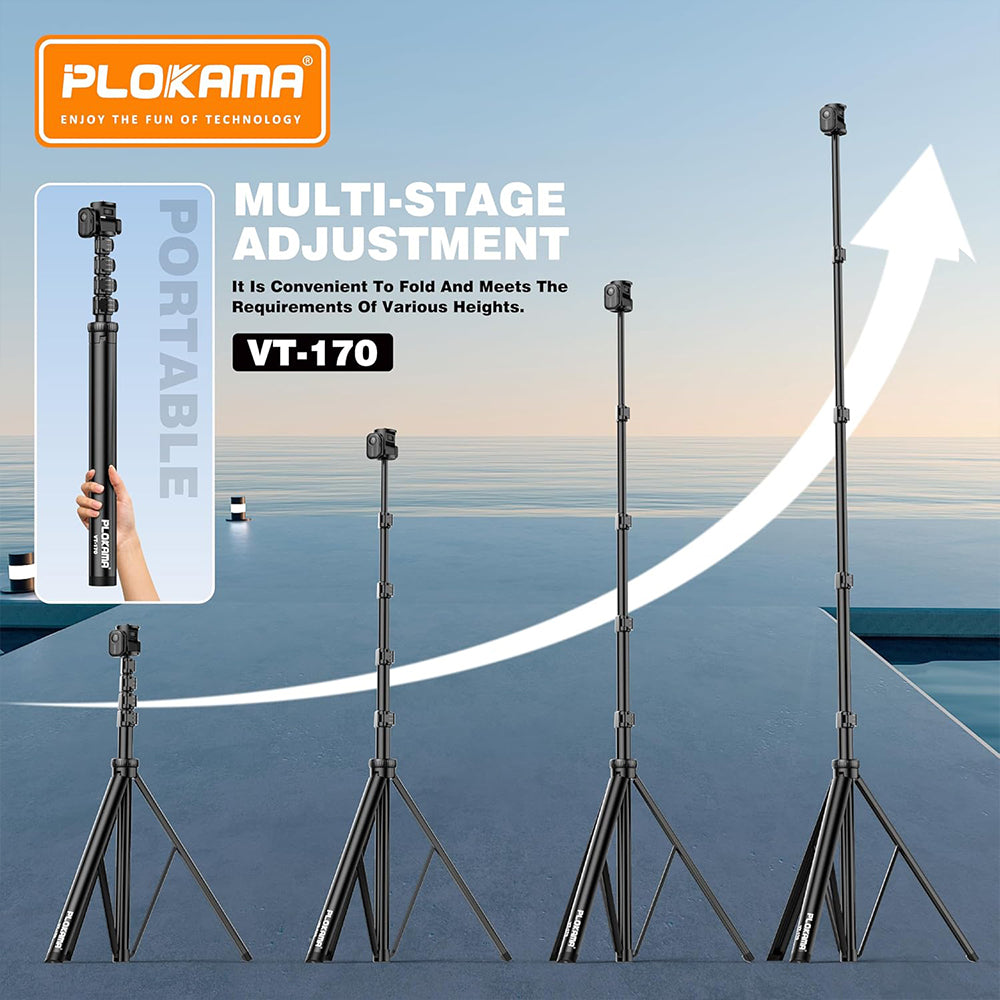 Plokama VT-170 Professional Tripod