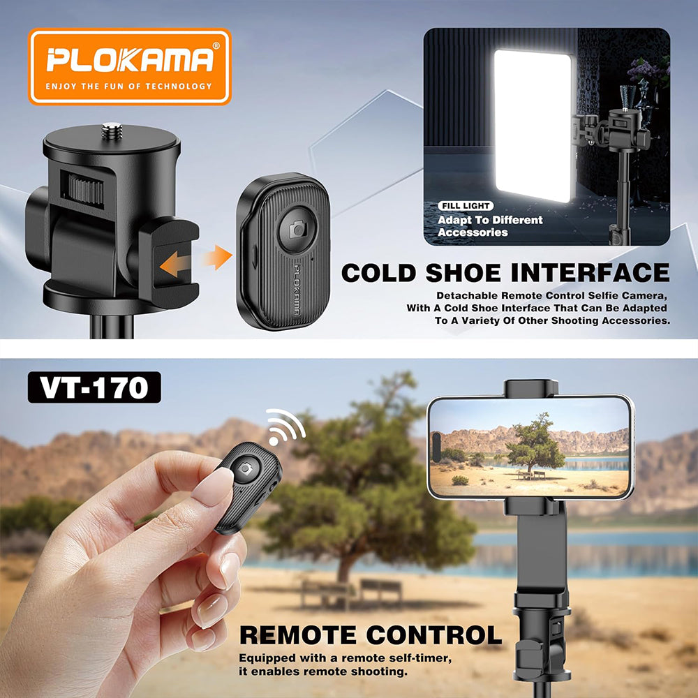 Plokama VT-170 Professional Tripod