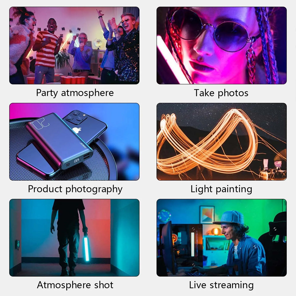 RL-30SL Rechargeable RGB LED Light Stick