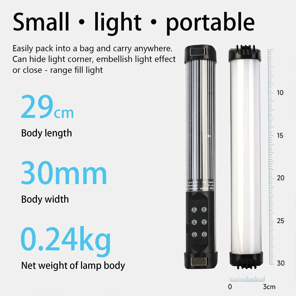 RL-30SL Rechargeable RGB LED Light Stick