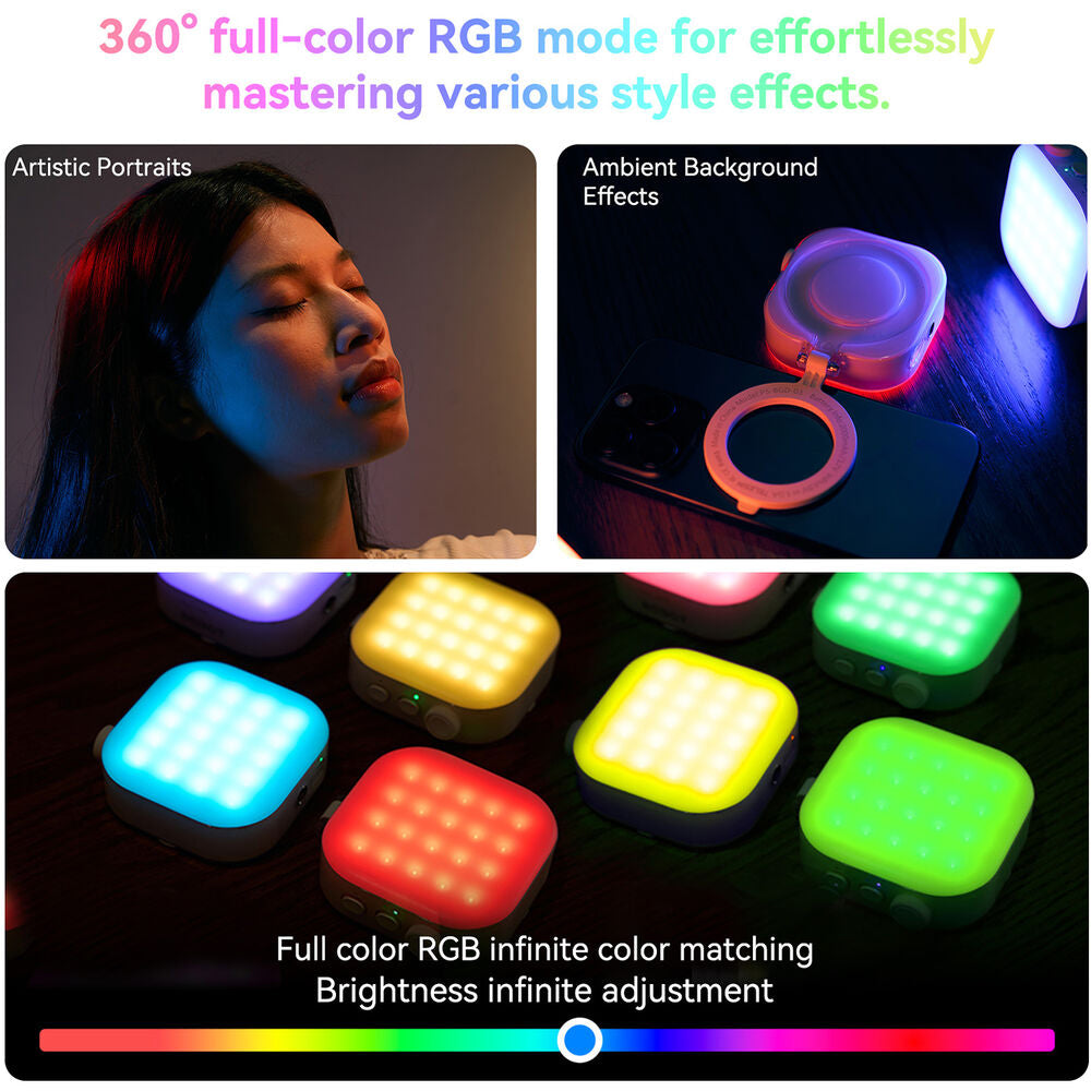 مصباح RGB مغناطيسي مكعب تيليسن P5-BGD-03