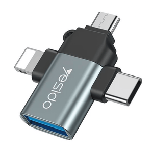 محول OTG يسيدو 3 في 1 GS15 USB 2.0