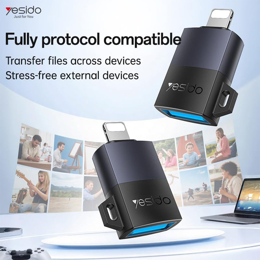 محول OTG يسيدو Lightning الى GS32 USB-A