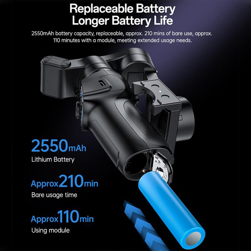 Yesido SF32 Telescopic 3-Axis Gimbal Stabilizer