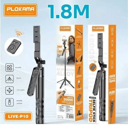 Ultimate Creator Bundle: BOYA Wireless Mic + Plokama Tripod original